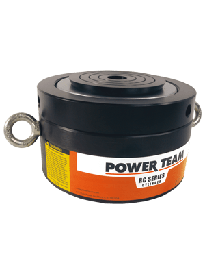 rc serisi tek etkili yay geri dönüşlü yassı hidrolik kriko