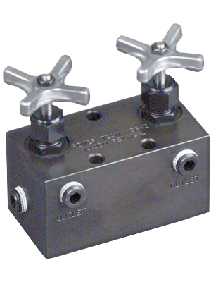 kısıcı vanalı hidrolik dörtlü dağıtıcı